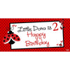 Banner - Custom Deluxe Birthday Lady Bug