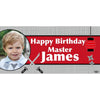 Banner - Custom Deluxe Birthday Ninja With PiCounture