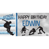 Banner - Custom Deluxe Birthday Skateboard