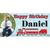 Banner - Custom Deluxe Birthday Train With PiCounture