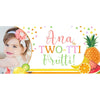 Banner - Custom Deluxe Birthday Tutti Frutti With PiCounture