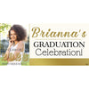 Banner - Custom Deluxe Grad Gold Stripe With PiCounture