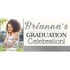 Banner - Custom Deluxe Grad Silver Stripe With PiCounture