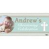 Banner - Custom Deluxe Religious Blue & Brown With PiCounture