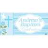 Banner - Custom Deluxe Religious Blue & Dove