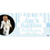 Banner - Custom Deluxe Religious Blue Stripes With PiCounture