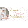 Banner - Custom Deluxe Religious Pink Dots With PiCounture