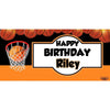 Banner - Custom Deluxe Sports Orange & Black Basketball