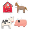 Barnyard Birthday Birthday Candle Set