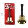 Bell - Santa 4.5" Gold