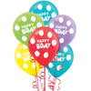 Birthday Celebration Printed Latex Balloons