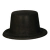 Black Felt Hollywood Top Hat