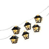 Black Lantern Battery Operated Led String Lights