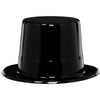 Black Plastic Top Hat