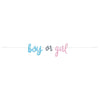 Blue Or Pink Gender Reveal Banner, 7Ft