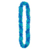 Blue Poly Fringe Leis