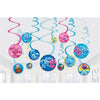 Blues Clues Spiral Decorations