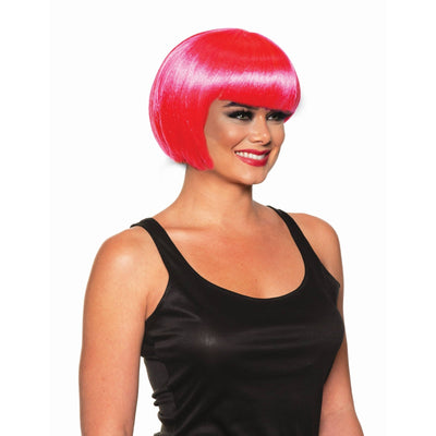 Bob Hot Pink Wig