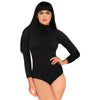 Bodysuit - High Neck Black