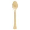 Boxed, Heavy Weight Spoons, 20 Count. - Gold