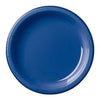 Bright Royal Blue Plastic Plates, 9"