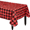 Buffalo Plaid Table Cover 52" X 90"