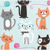 Cat Party Beverage Napkins