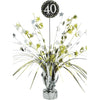 Sparkling Celebration 40Th Birthday Spray Centerpiece