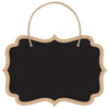 Chalkboard Hanging Sign, 8 Count.