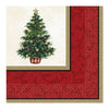 Classic Christmas Tree Beverage Napkins