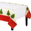 Classic Christmas Tree Paper Table Cover