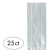 Clear Small Cellophane Party Bags, 25 Count