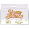 Confetti Fun Glitter Birthday Pick Candle