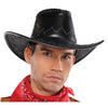 Cowboy Bulk Faux Leather Hat