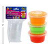 Cup - Gelatin Shot Glass W/Lid 12 Count