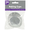 Cupcake Cases - Silver