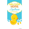 Customizable Deluxe Door Banner - Baby Rubber Duck