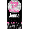 Customizable Deluxe Door Banner - Disco Birthday