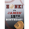 Customizable Yard Sign / Lawn Sign Birthday Baseball