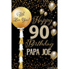 Customizable Yard Sign / Lawn Sign Birthday Sparkling Celebration 90