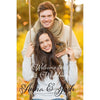 Customizable Yard Sign / Lawn Sign Welcome Wedding Photo Background