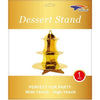 Dessert Stand - 3-Tier Gold