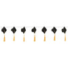 Dimensional Grad Cap Garland - Black, Silver, Gold