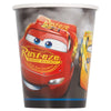 Disney Cars 3 Movie 9Oz Paper Cups, 8 Count