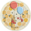 Disney Winnie The Pooh Round 7" Dessert Plates, 8 Count