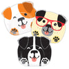 Dog Party Shaped Paper Plates