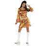 Dress - 70's Swirls Disco Chick Lg