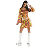 Dress - 70's Swirls Disco Chick Sm