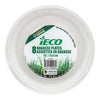 Eco Friendly 10" Plate - Eco Bagasse, 8 Count