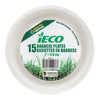 Eco Friendly 7" Plate - Eco Bagasse, 15 Count